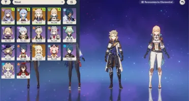 GENSHIN IMPACT - GANYU, ALBEDO, KEQING, JEAN