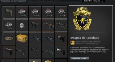 Conta Cs:Go Com Insígina 5 Anos + Lealdade