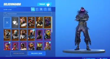 Conta Fortnite S5,S6 e S10.
