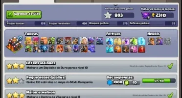 Cv 10 Semi Full Clash Com Royale Incluso Muros Quase Full