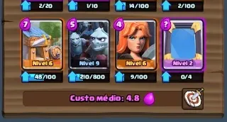 Cv 10 Semi Full Clash Com Royale Incluso Muros Quase Full