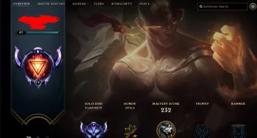 CONTA LOL DIAMANTE 4 61W/13L 82%WR