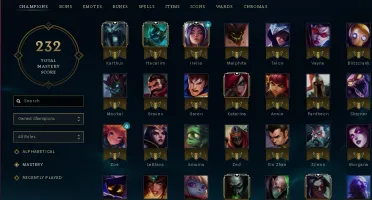 CONTA LOL DIAMANTE 4 61W/13L 82%WR