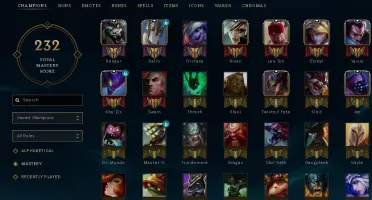 CONTA LOL DIAMANTE 4 61W/13L 82%WR