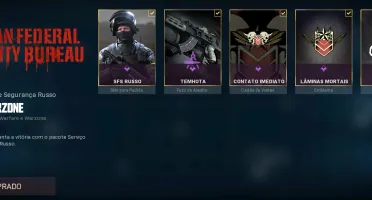CONTA WARZONE GOLD COM VARIOS BUNDLES