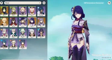 Genshin AR10 Raiden + Tignhari + Keqing