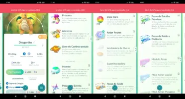 Contas - Pokemon GO + Pokemon Unite
