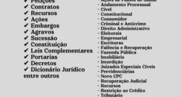 Pack +43.000 Petições Jurídicas ( 100% Editável )