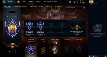 VENDO CONTA D1 91 SKINS COM MMR BOM GANHANDO 25 PERDENDO 8