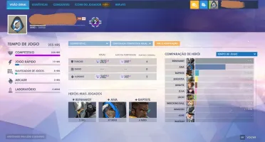 Conta Overwatch