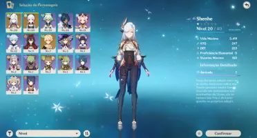Ayaka + Assinatura/ Shenhe + Assinatura AR 29