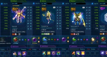 Conta Mid-Game boa Servidor: LA Omegamon