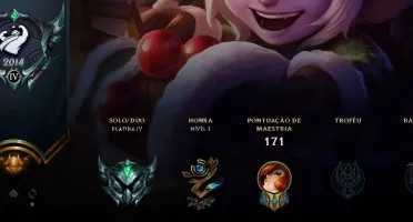 Vendo Conta Platina IV Lol