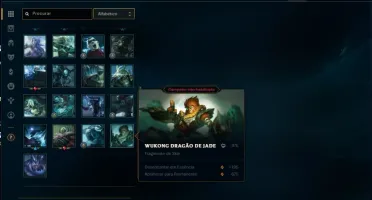 Conta LOL, lvl 33, MTS FRAG DE SKIN
