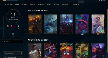 Conta lol + valorant