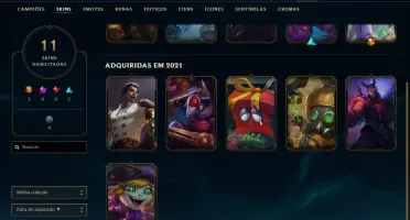Conta lol + valorant