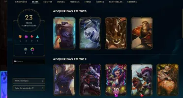CONTA 23 SKINS >>> PRATA 1