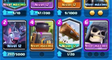 Conta Clash Royale Nível 13 + 230K Gold + Cartas