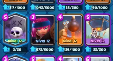 Conta Clash Royale Nível 13 + 230K Gold + Cartas