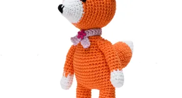 Raposa Mãe Amigurumi
