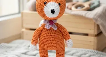 Raposa Mãe Amigurumi