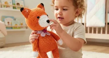 Raposa Mãe Amigurumi