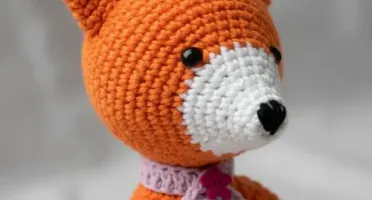 Raposa Mãe Amigurumi