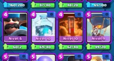 CONTA DE CLASH ROYALE LVL 13 400k ouro e 1500 gemas