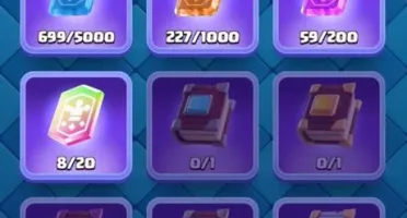 CONTA DE CLASH ROYALE LVL 13 400k ouro e 1500 gemas