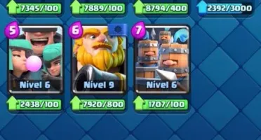 CONTA DE CLASH ROYALE LVL 13 400k ouro e 1500 gemas
