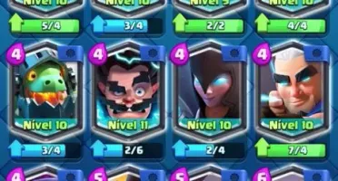 CONTA DE CLASH ROYALE LVL 13 400k ouro e 1500 gemas