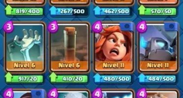 CONTA DE CLASH ROYALE LVL 13 400k ouro e 1500 gemas