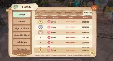 Tree of Savior - Conta S5 top pistoleiro