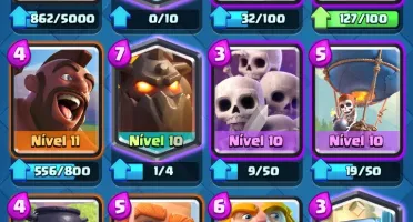Conta Clash Royale nível 11, arena lendária