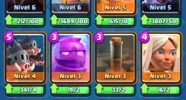 Conta Clash Royale nível 11, arena lendária