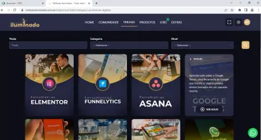 Plataforma METODO ILUMINADO - Kaisser + 1000 reais de credit