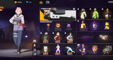 Conta Free Fire Nível 34 Com Várias Skins, Itens, Armas.