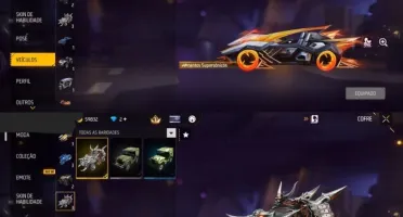 Conta Free Fire Nível 34 Com Várias Skins, Itens, Armas.
