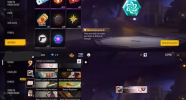 Conta Free Fire Nível 34 Com Várias Skins, Itens, Armas.