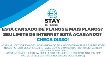 Internet ILIMITADA - A melhor da DFG! VIVO/TIM/CLARO/OI