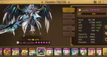 Conta Mid Game - Summoner Wars|C/ Lucifer e Dark Archangel