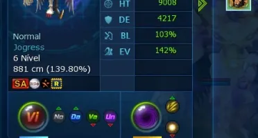 Vendo conta End=Game no LADMO Omegamon