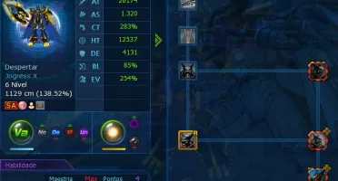 Vendo conta End=Game no LADMO Omegamon