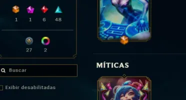 CONTA LOL - LVL 193 - 124 Champions - 112 Skins