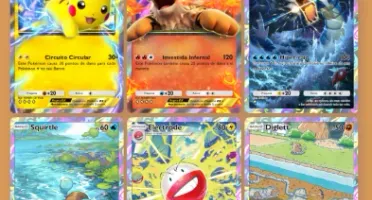 Pokémon Tcg Pocket - Charizard Crow E Pikachu Imersivo