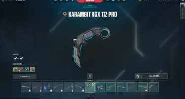 Skins Variadas De Faca, Vandal, Phantom. Prata