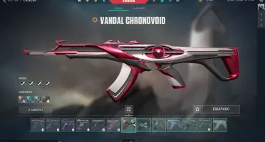 Skins Variadas De Faca, Vandal, Phantom. Prata