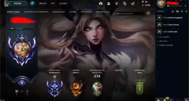 CONTA DE LOL DIAMANTE IV
