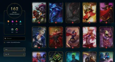 CONTA league of legends, antiga, mmr alto