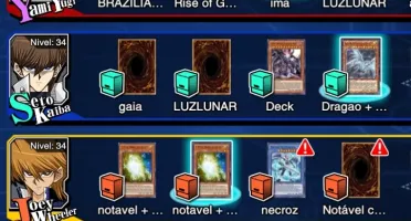 CONTA TOP YU-GI-OH DUEL LINKS